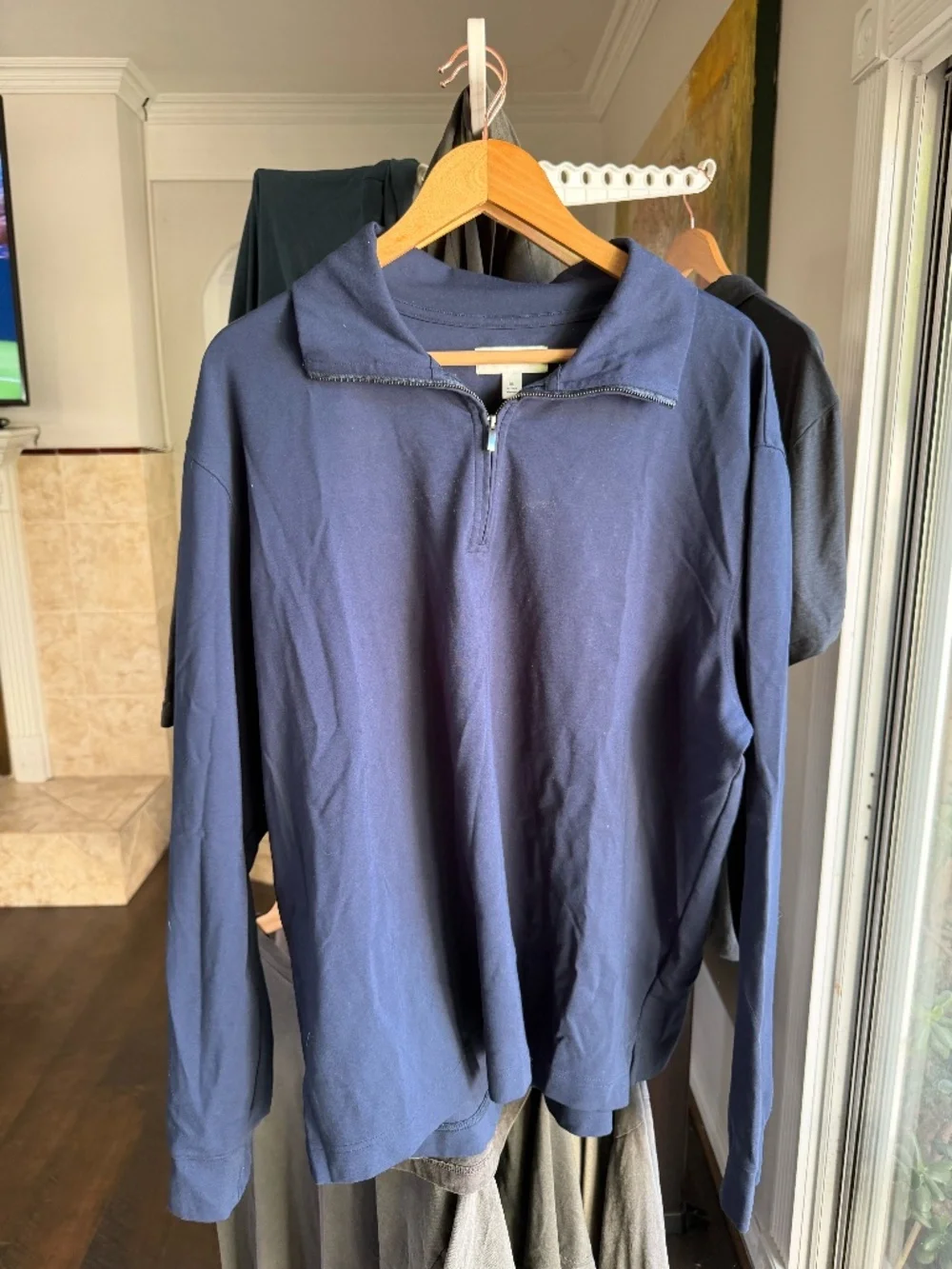 NORDSTROM MENS QUARTERZIP (SIZE XL)
